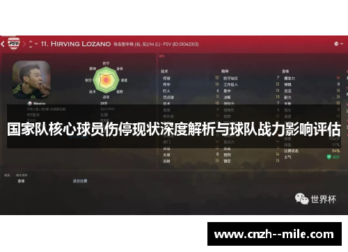 国家队核心球员伤停现状深度解析与球队战力影响评估
